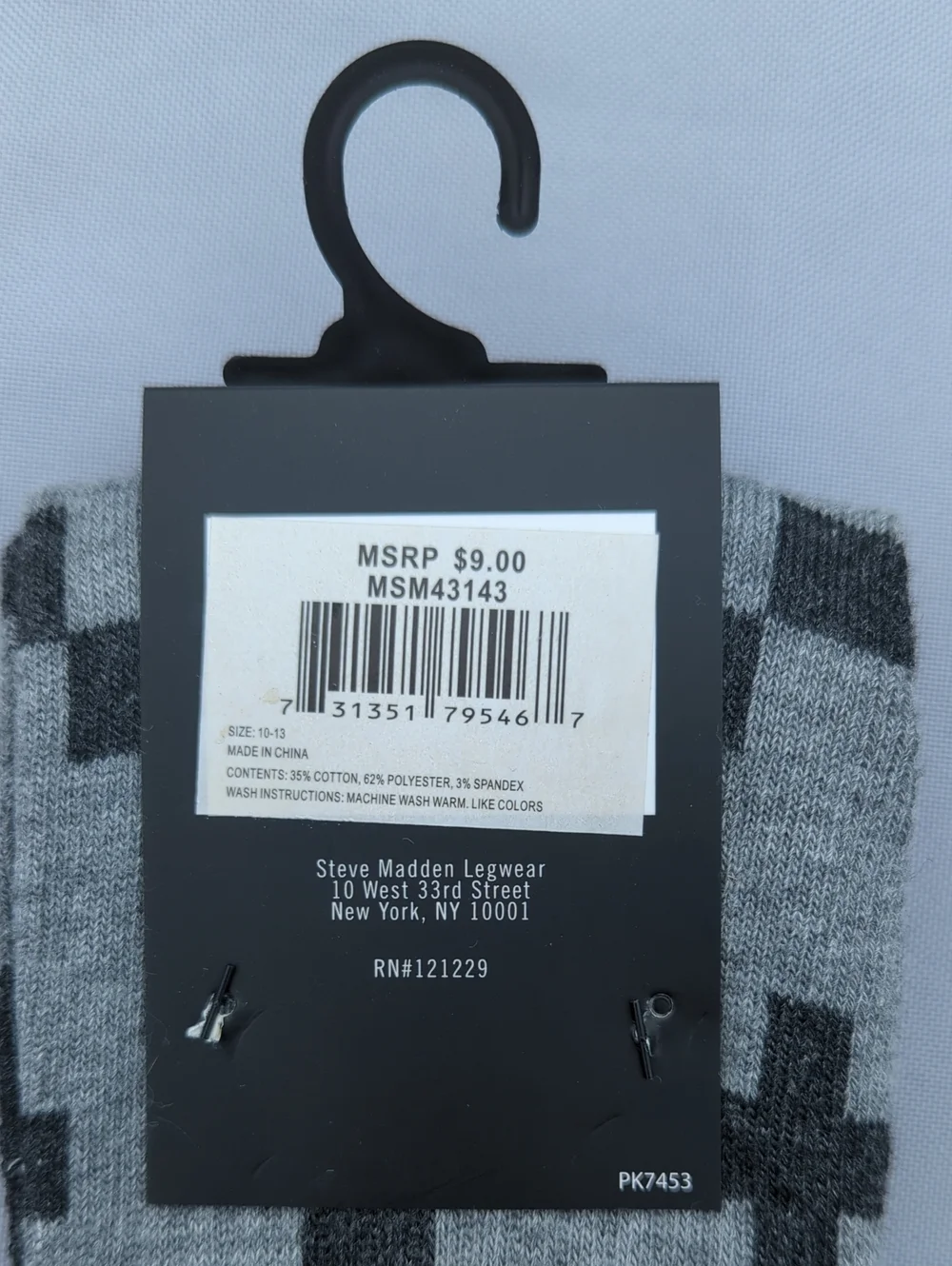 3PAIR BUNDLE + STEVE MADDEN CUSHIONED CREW SOCKS